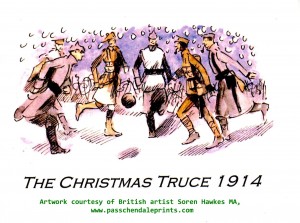 WW1 Christmas truce 1914