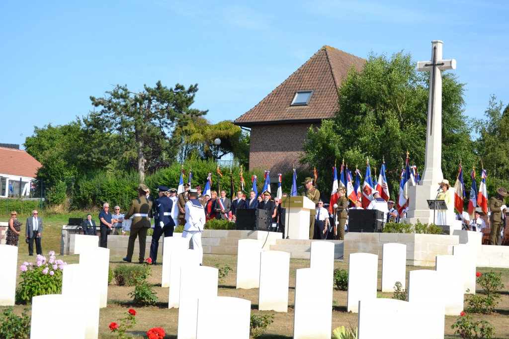 2018 07 19 Fromelles Dedication - 0420 Catafalque Party